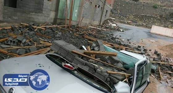 بالصور.. احتراق عدادات كهربائية جراء الأمطار في الطائف