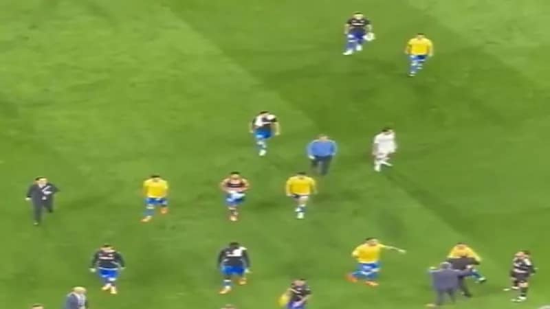 شاهد.. اشتباك بين روديغر وألكاراز بعد مواجهة ريال مدريد 