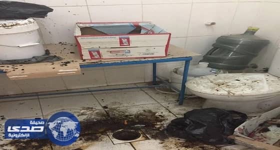 بالصور.. بلدية العمرة تغلق مقهى يحضر الشيشة داخل دورات المياه