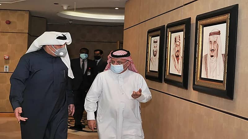 شاهد.. السفير أسامة نقلي يعلق على زيارة مندوب قطر بالجامعة العربية له:"أسعدني"