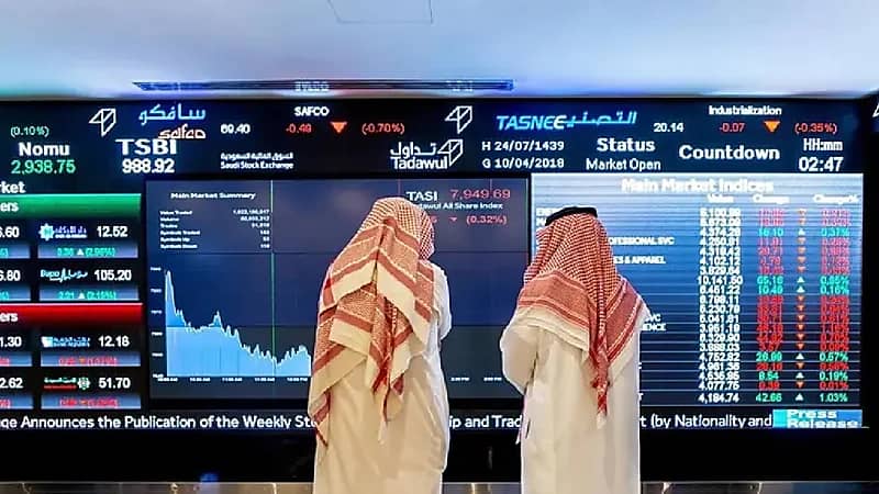 مؤشر سوق الأسهم ينهي جلسة اليوم مرتفعا