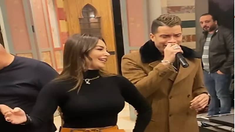 تحرير محضر ضد الراقصة جوهرة وحسن شاكوش