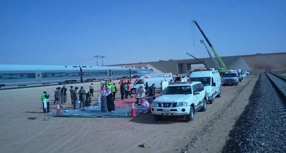 بالصور..صحة القصيم تشارك في التجربة الفرضية بمحطة القطار سار