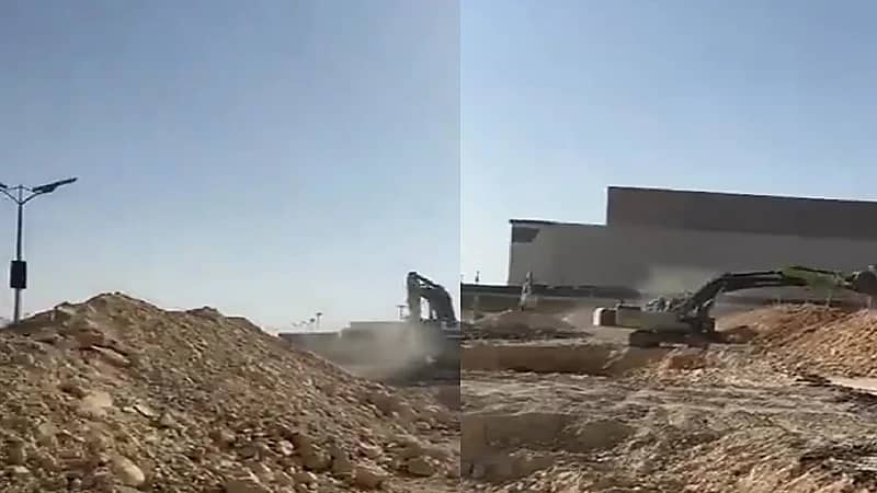 بدأ أعمال الحفر لإقامة نهائي كأس العالم للرياضات الإلكترونية ..فيديو