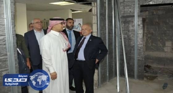 بالصور.. القائم بأعمال سفارة المملكة يزور مستشفى المقاصد في بيروت