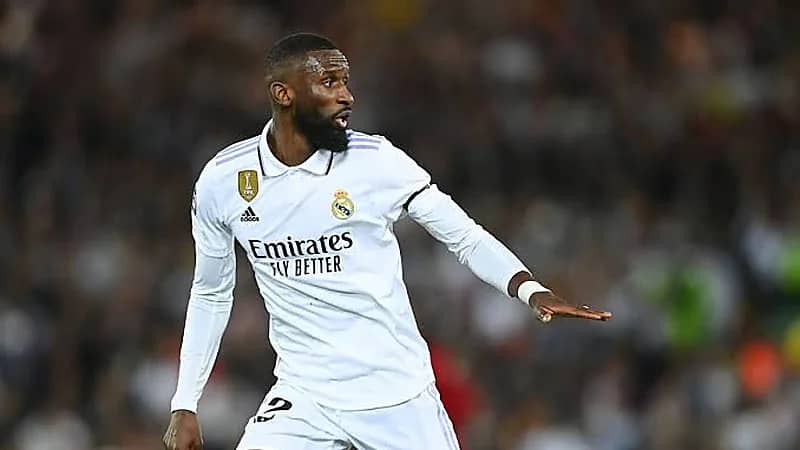 تصرف صادم من روديغر ضد موراتا في نصف نهائي السوبر الإسباني .. فيديو