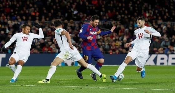 برشلونة يستعيد صدارة ترتيب الدوري الإسباني بهدف ميسي