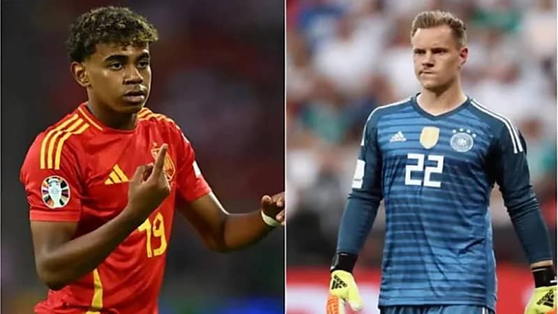 ‎مقطع يسبب أزمة بين لامين يامال وشتيغن.. فيديو