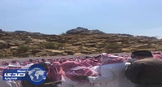 جموع غفرة تشيع جثمان النقيب المالكي