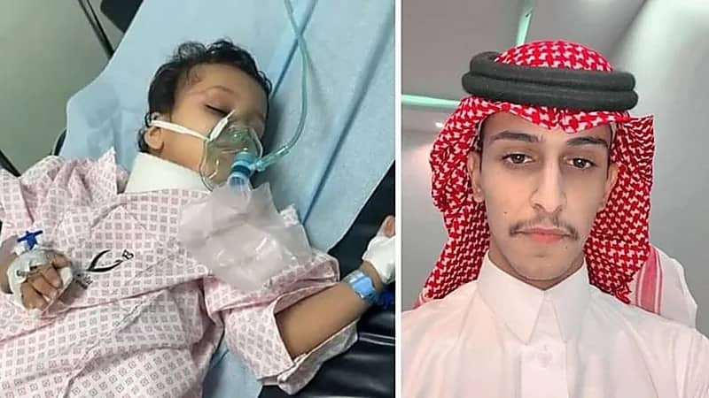 سقوط طفل في خزان صرف صحي بالقصيم 