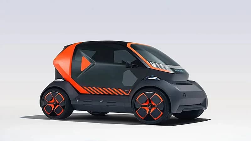 بالصور.. ظهور سيارة رينو ديو الكهربائية الصغيرة الجديدة