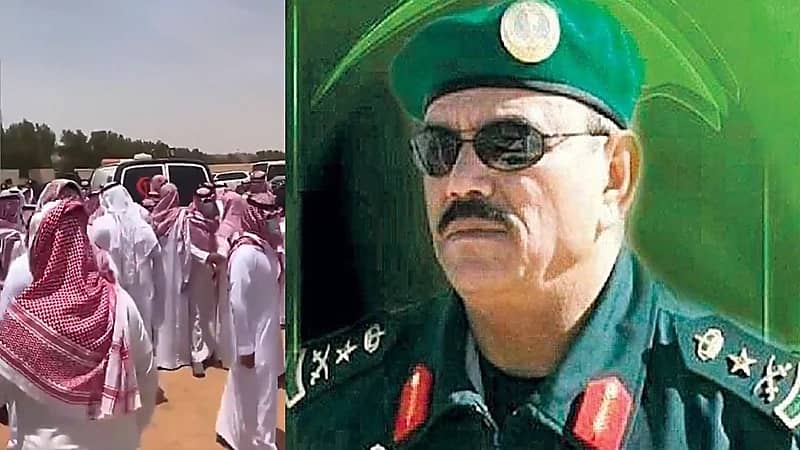 فيديو.. لحظة تشييع جثمان عبيد العنزي الحارس الشخصي للملك عبدالله