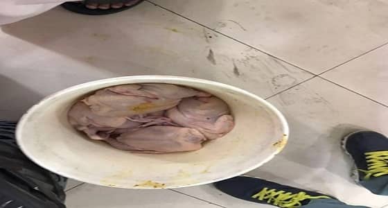 بالصور..بلدية الخرج تغلق 7 محلات خاصة بالسلع الغذائية