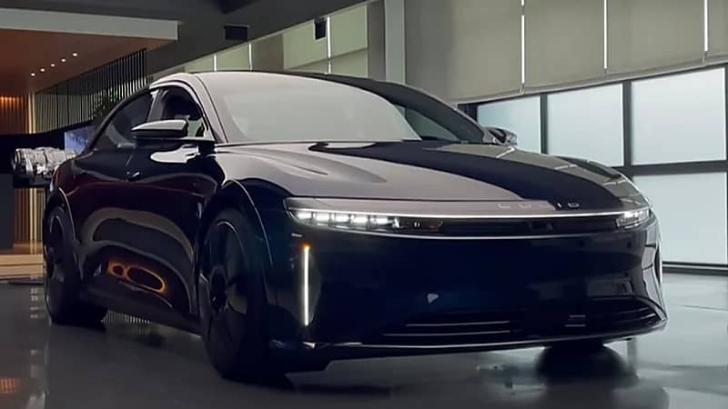 بالفيديو .. "Lucid الأمريكية" ترفع الستار عن سيارة Lucid Air الجديدة