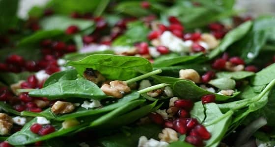  من ضمنها الرمان والسبانخ..أطعمة تقي من انسداد الشرايين