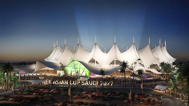 بالصور.. تصاميم الملاعب السعودية لاستضافة "كأس آسيا 2027"