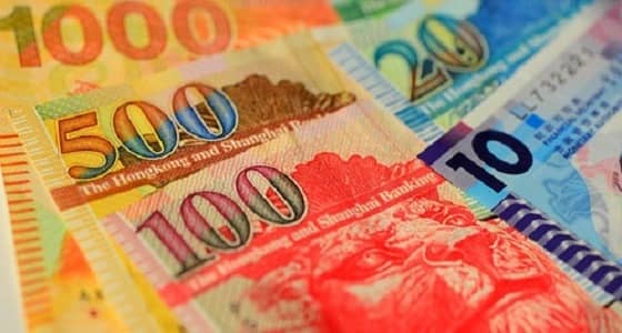 اتجاه دولار هونج كونج نحو الحد الأدنى منذ عامين