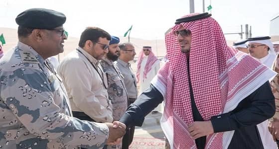 وزير الداخلية يفتتح مقر قوة أمن حقل الشيبة التابع لحرس الحدود