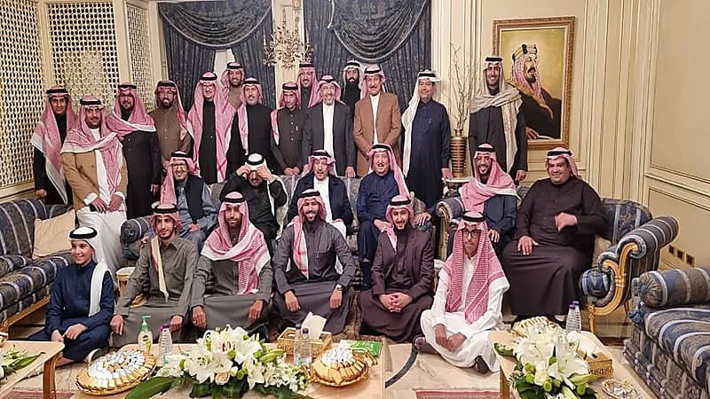 صور عائلية حديثة لعدد من الأمراء في منزل الأمير محمد بن ناصر بن عبدالعزيز