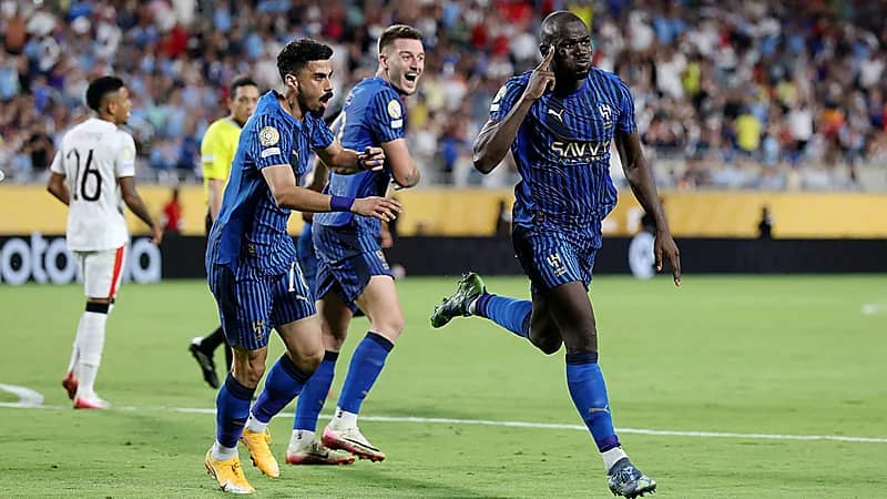 غياب ثنائي الهلال عن مواجهة الشارقة