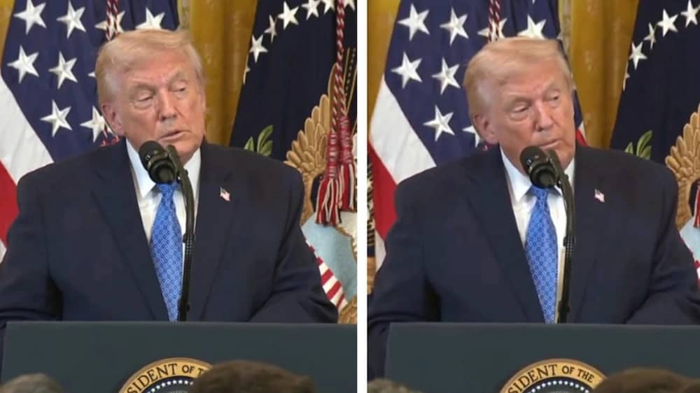 ترامب يوقف خطابه فجأة ويستدعي طبيبًا خلال احتفال عيد الأنوار .. فيديو