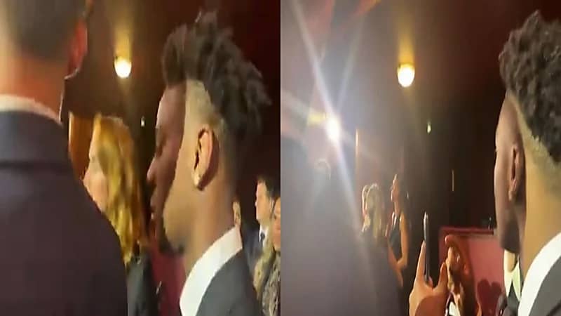 أنتونيلا زوجة ميسي ترفض التصوير مع سبيد .. فيديو