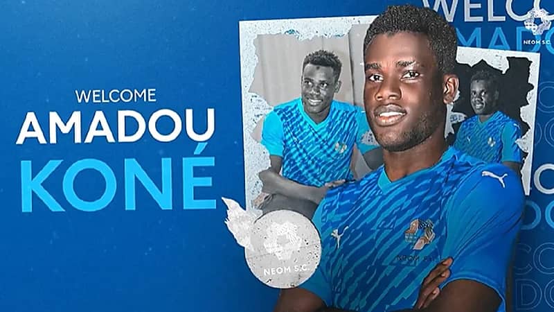 نيوم يتعاقد مع أمادو كوني.. فيديو