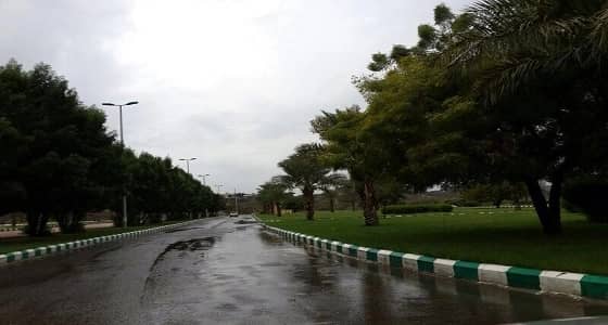 أمطار على مركز خاط بالمجاردة