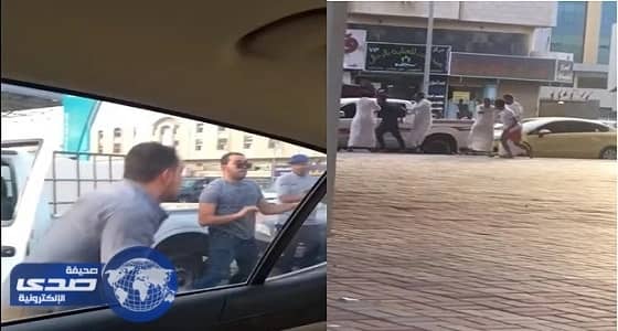 بالفيديو.. مضاربتين في نهار رمضان