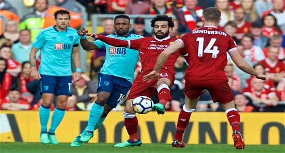 ليفربول يكتسح بورنموث في الدوري الإنجليزي