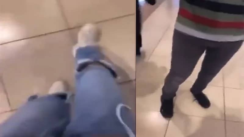 فيديو..أربعيني يتحرش بقاصر في مول شهير بجدة