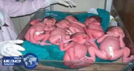 أم أمريكية تُرزق بستة توائم دفعة واحدة