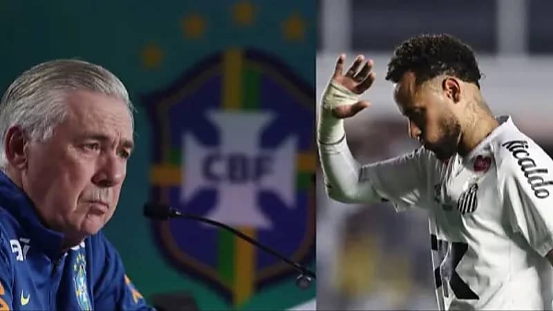 أنشيلوتي يكشف سبب استبعاد نيمار