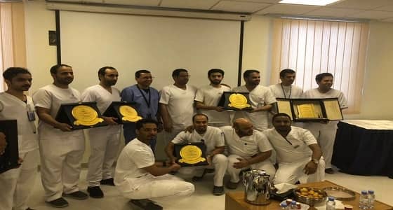 مجمع الأمل بالرياض يحتفي بممرضيه المتميزين في خدمة المرضى