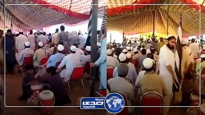 لحظة تفجير مجمع لمؤتمر غرب باكستان.. فيديو