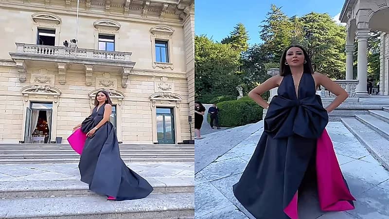 مهيرة عبد العزيز تخطف الأنظار في زفاف ابنة شقيقة غادة عبدالرازق..فيديو