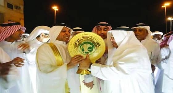 زفاف الرحيلي يتحول لاحتفالية وحداوية بالصعود إلى دوري المحترفين