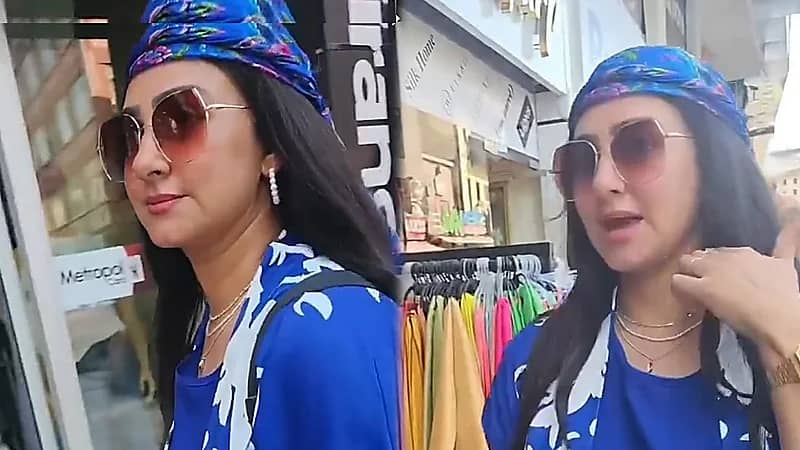 حبيب غلوم يمازح زوجته في السوق: تدور الخلاقين.. فيديو