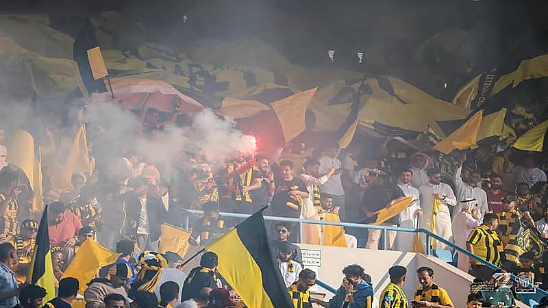 فيديو .. جماهير الاتحاد تطالب أنمار الحائلي بميسي