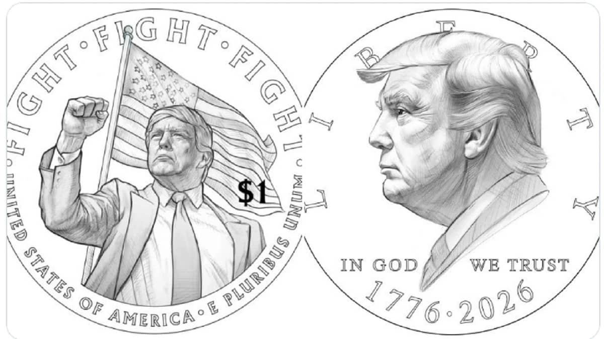 أمريكا تصدر عملة بصورة ترامب