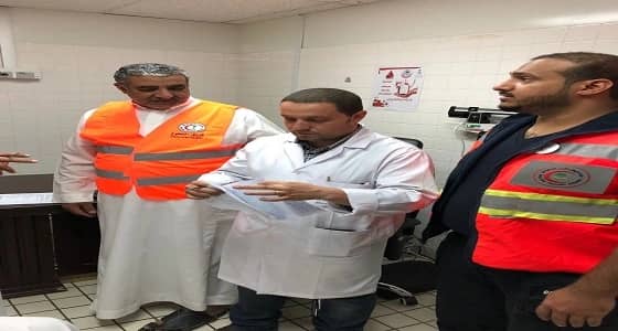 بتوجيهات رئيس هيئة الهلال الأحمر إنطلقت مبادرة ( تبرع بدمك وانقذ حياة )