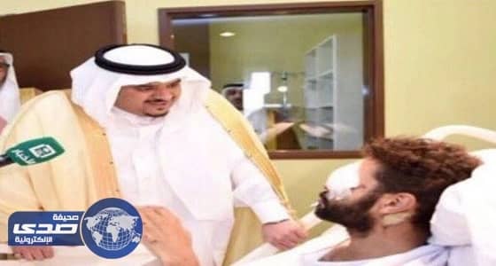 الفهيقي يعود إلى الجوف بعد إصابته في القطيف