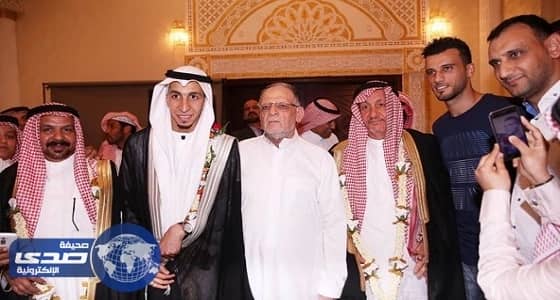 بالصور.. إسلام سراج يحتفل بحفل زفافه بجدة