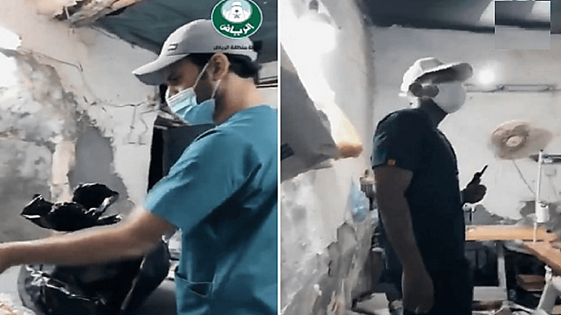 بالفيديو.. الإطاحة بوافدين حولوا منزلين على وشك الإنهيار لمعمل خياطة بالرياض