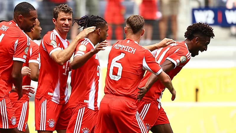 بايرن ميونخ يمطر شباك أوكلاند سيتي بعشرة أهداف