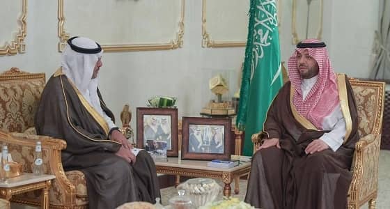 أمير الشمالية يلتقي رئيس فرع النيابة العامة بالمنطقة