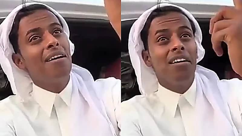 قعيد المجد يروي لحظة نجاته من الحادث: سجدت شكرًا وسط النفود.. فيديو