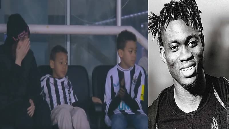 شاهد .. أول ظهور لأرملة لاعب الرائد السابق