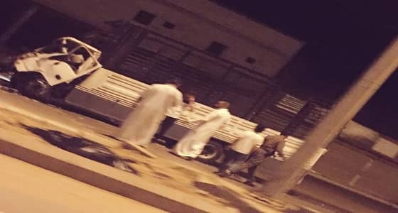 حادث شنيع يؤدي إلى مصرع وافد بالمظيلف والأهالي المطبات ازهقت الأرواح