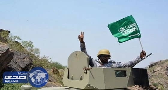 بالصور.. الأبطال المرابطون بجازان يهنئون القيادة بيوم الوطن